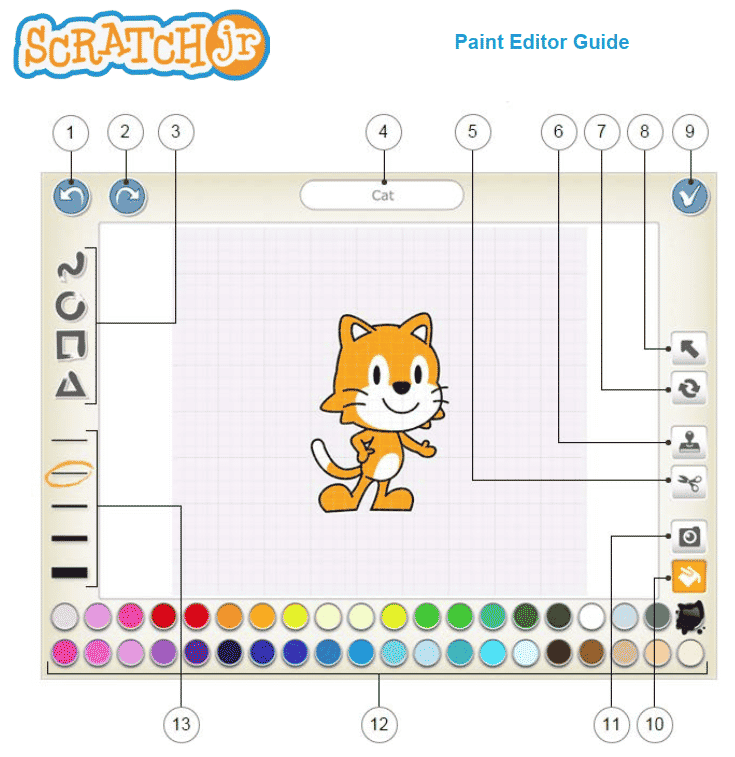 Paint Editor in ScratchJr
