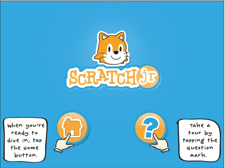 ScratchJr Home Screen