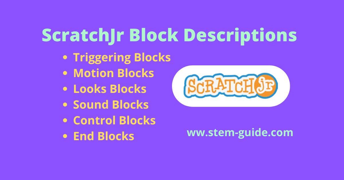 ScratchJr Blocks – Learn to use them before you begin!