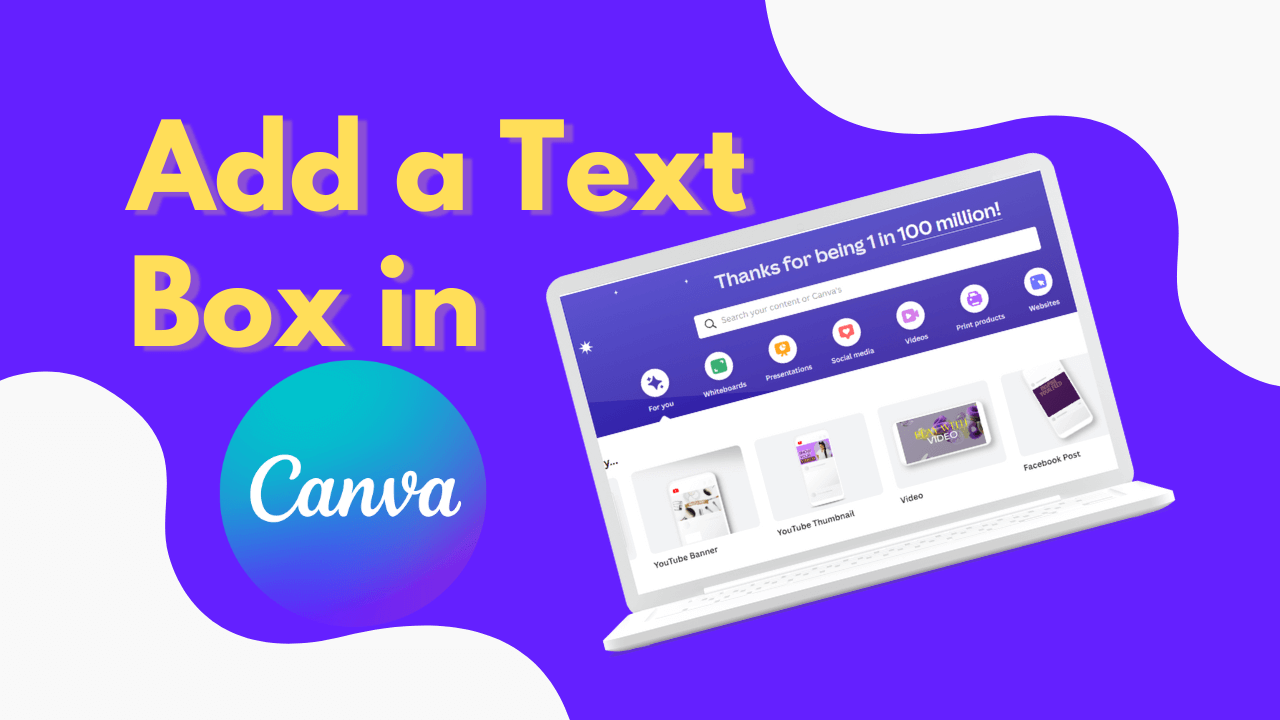 How to Add Text Box in Canva & Canva Mobile App