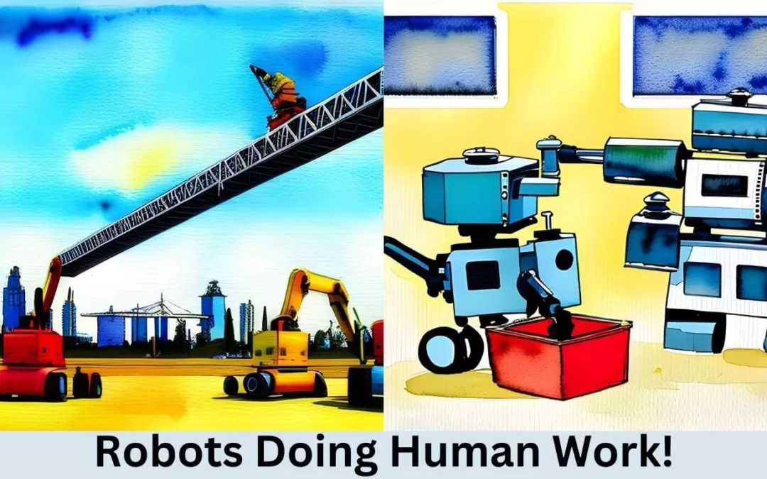 Robots Doing Human Jobs: A Blessing or a Curse?